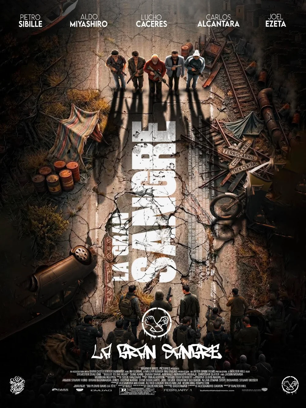Afiche de La Gran Sangre
